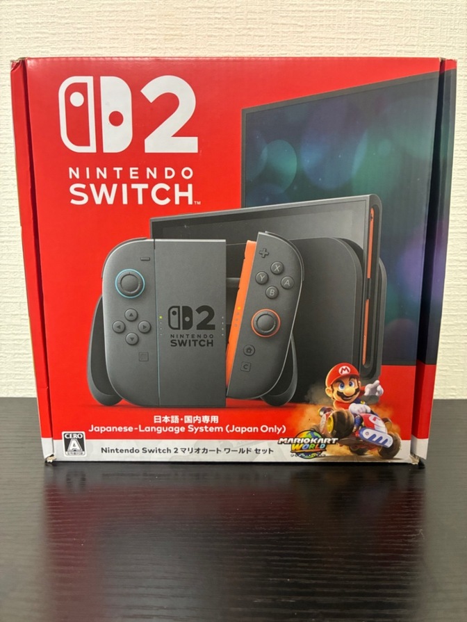 【訳あり・値下げ】ほぼ新品 Nintendo Switch 2 マリオカートワールド
