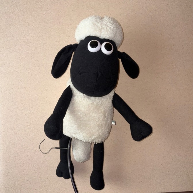 【ひつじのショーン】ゴルフ ヘッドカバー ぬいぐるみ 約40cm