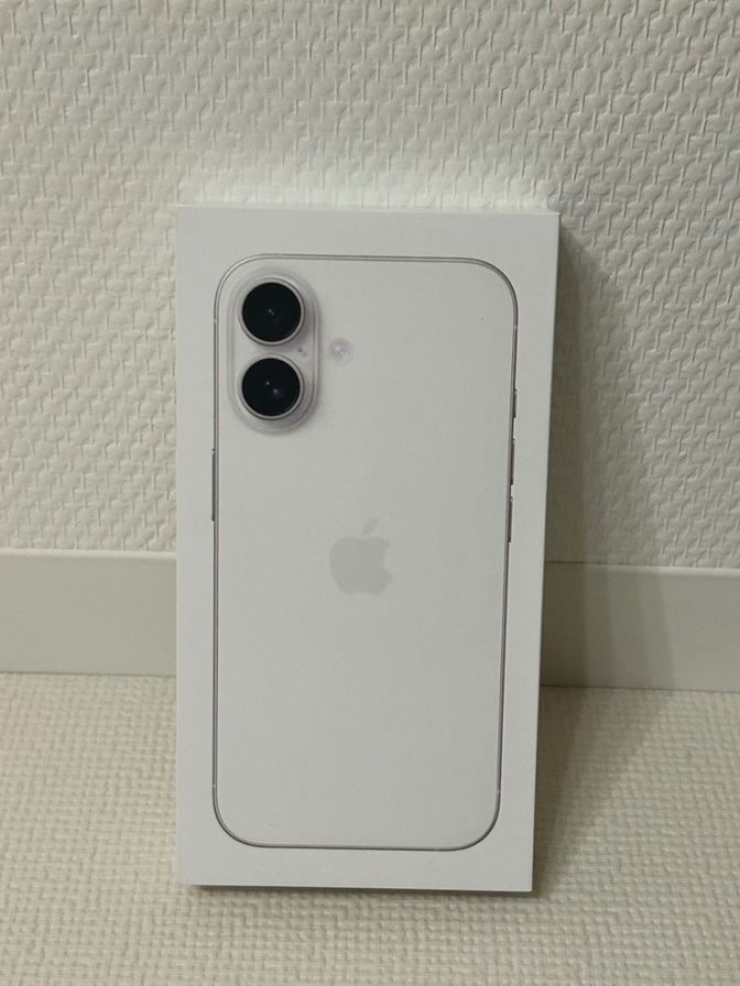 【新品未開封】iPhone16 128GB ホワイト