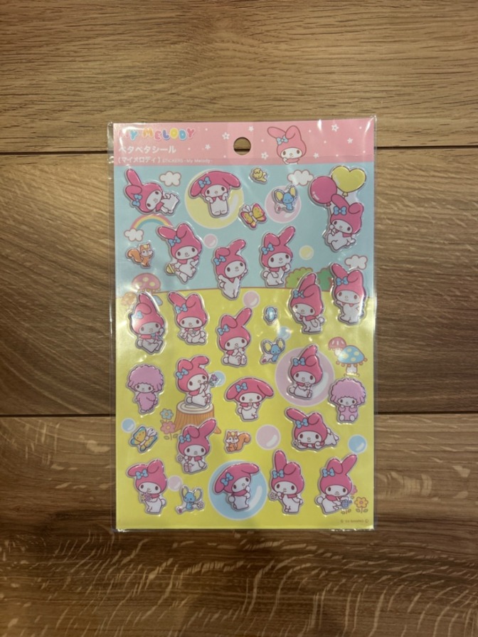 【大流行】入手困難　ペタペタシール　サンリオ　マイメロ