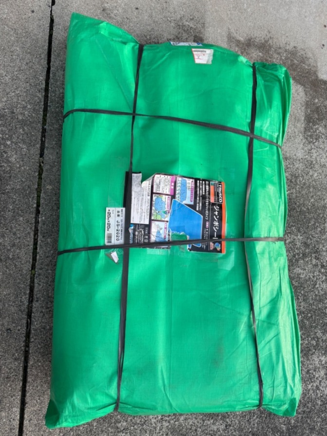 トラスコ中山　JS2020　ジャンボシート＃3000　幅20．0ｍＸ長さ20．0ｍ定価２０万未使用