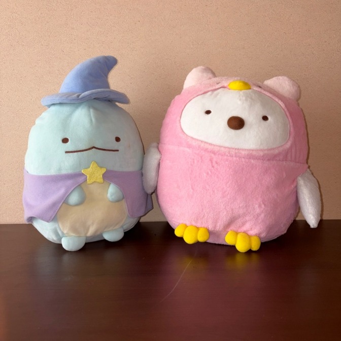 すみっこぐらし 着ぐるみ しろくま ハロウィン とかげ 2個セット