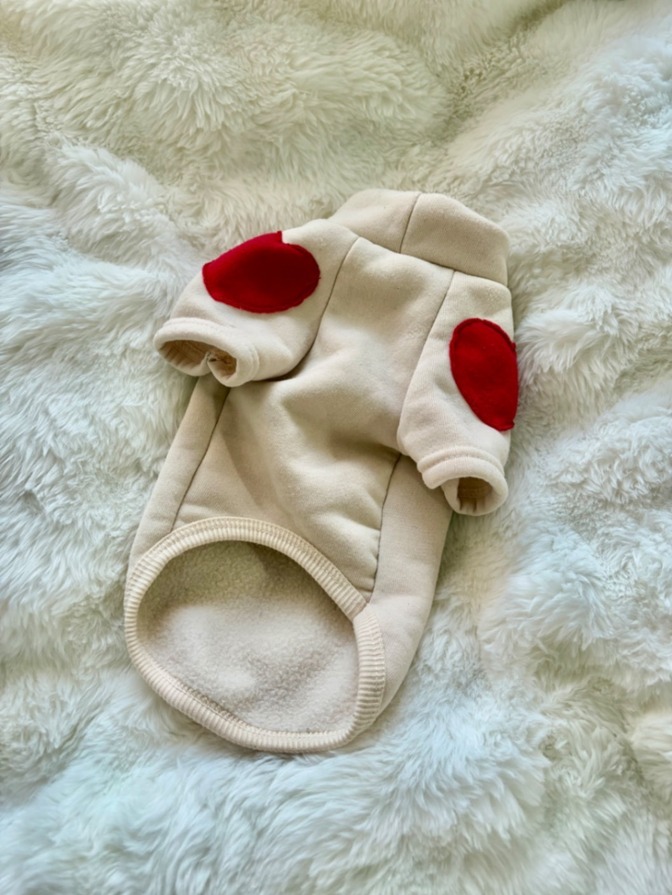 [🐶小型犬用] 犬服 冬用 カットソー スエット