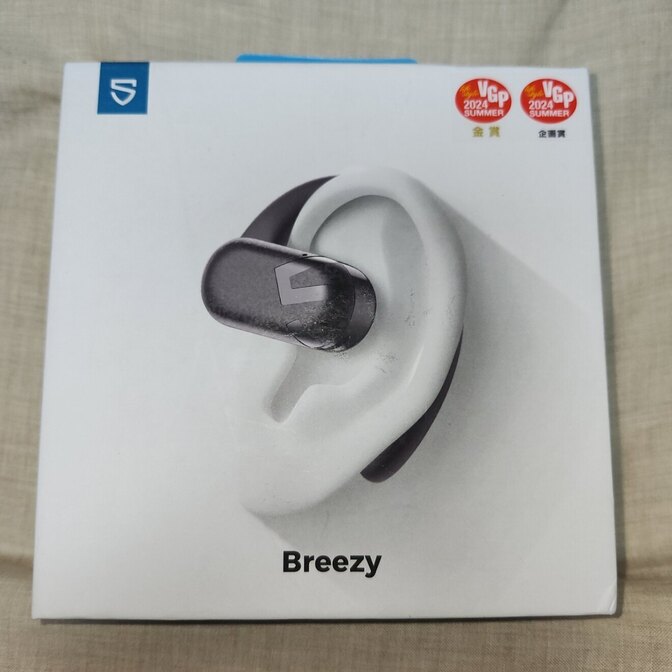 Soundpeats Breezy Black ワイヤレスイヤホン