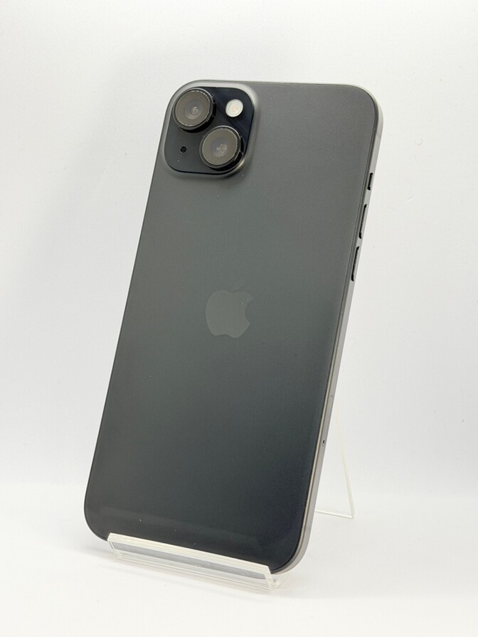 【BT92%】iPhone 15 plus 128GB ブラック SIMロック解除済 #201