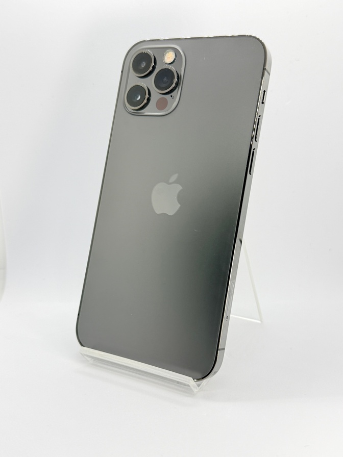 【BT100%】iPhone 12 pro 128GB グラファイト AU SIMロック解除済205