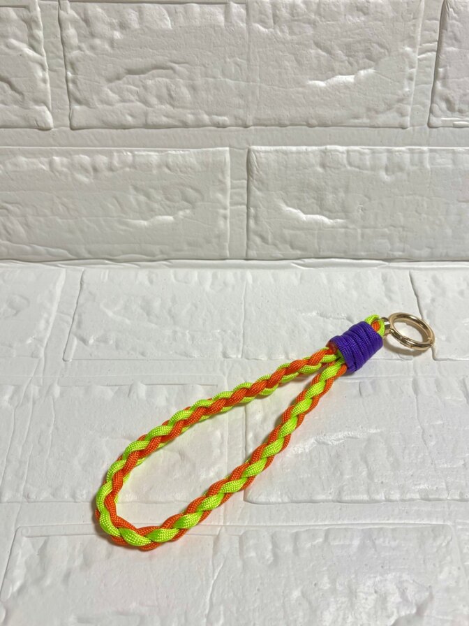 【ハンドメイド】パラコード ストラップ バッグチャーム