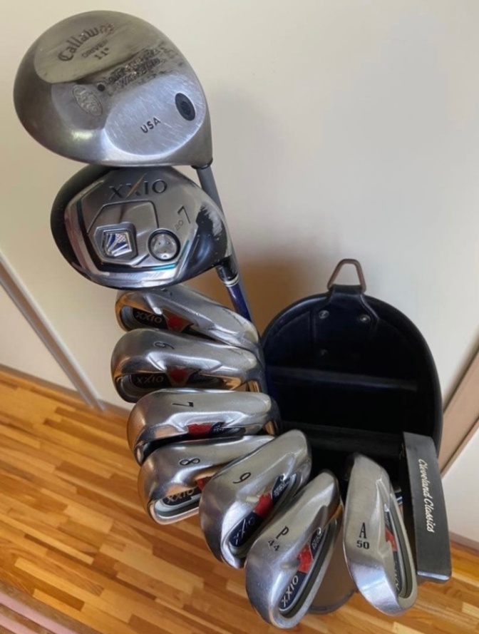 【初心者向け】ゴルフクラブ お手頃フルセット 10本＋バッグ付き XXIO他