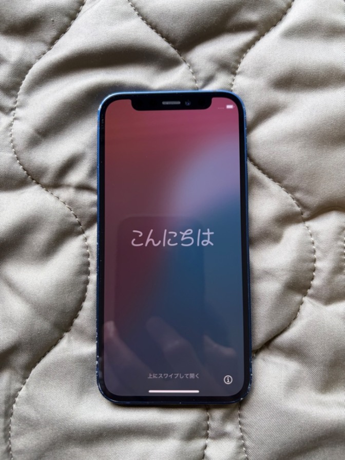 iPhone 12 mini ブルー 128GB SIMフリー【訳あり】