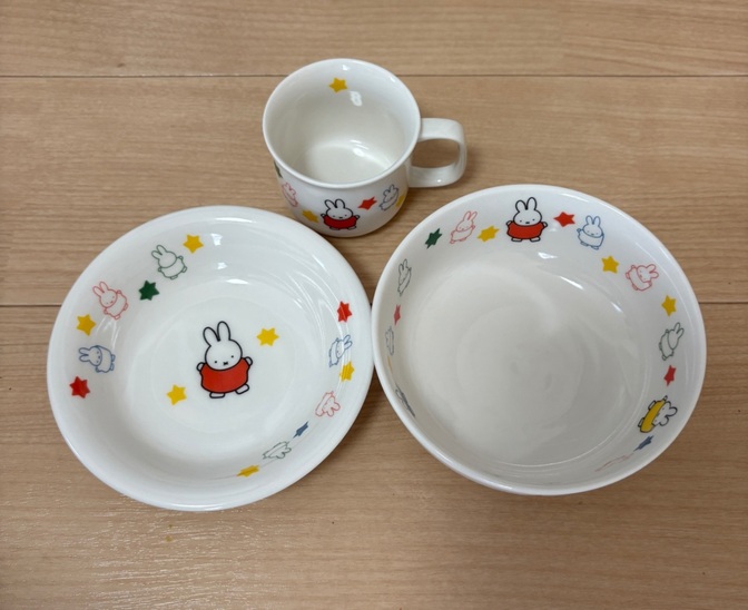 ミッフィー 食器 3点セット