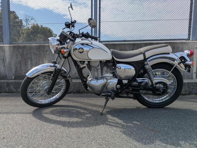 カワサキ エストレヤRS 250 2004年 リミテッド クローム 車体