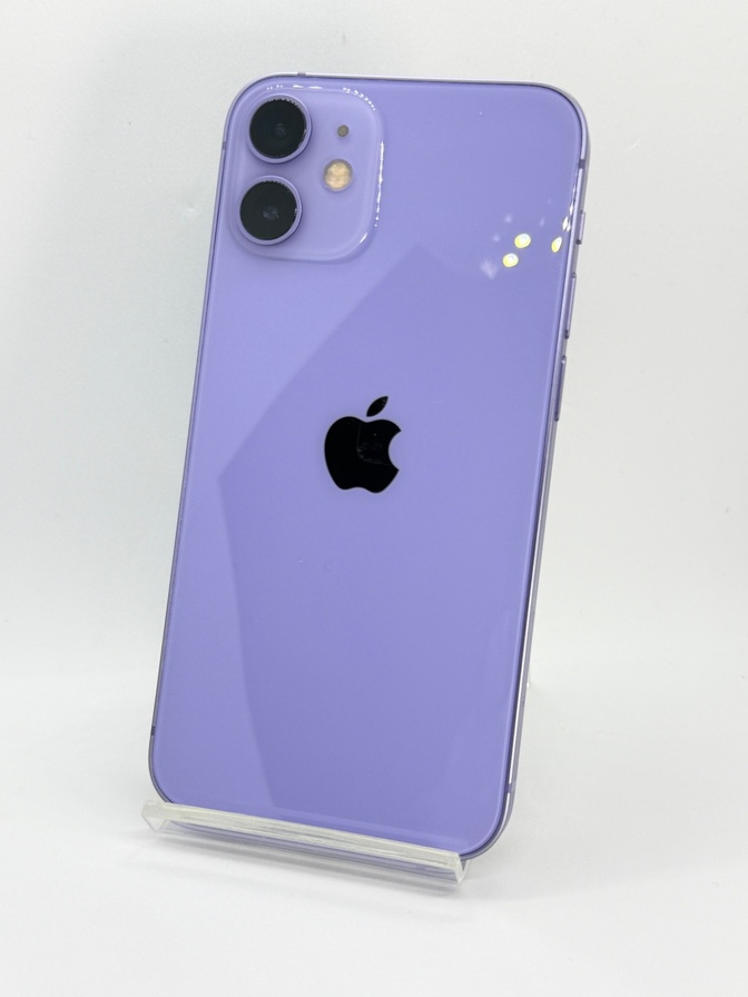 【BT100%】iPhone 12 mini 64GB パープル SIMロック解除済 #213