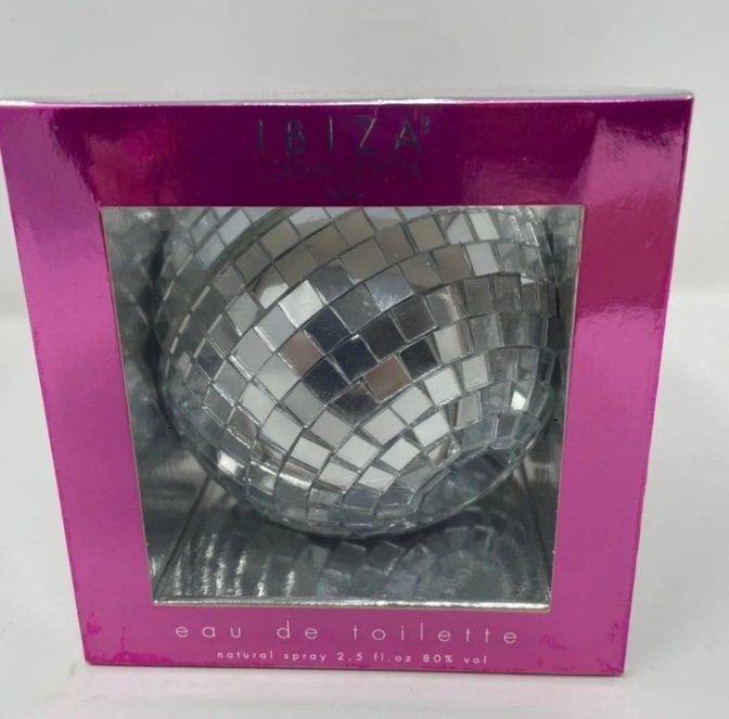 未使用 廃盤 IBIZA Cathy Guetta 香水 EDT ミラーボール型　名古屋オフィスOK