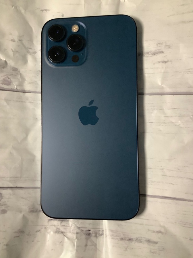 Apple iPhone 12 Pro Maxパシフィックブルー 本体