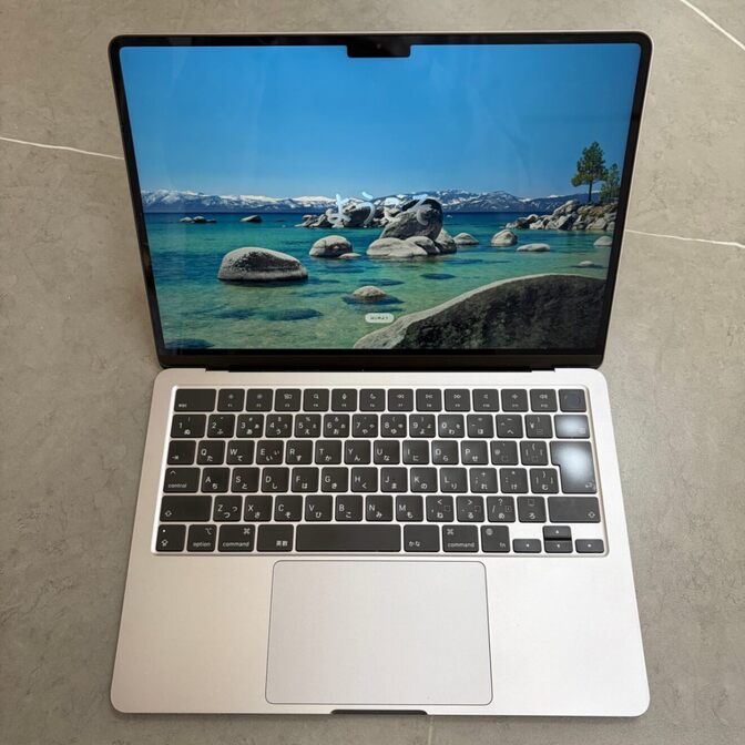 M2 MacBookAir シルバー 8GB 256GB 13.6インチ