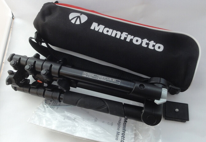 4段三脚 befree one アルミニウム三脚キット（ブラック）MKBFR1A4B-BH