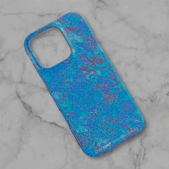 スマホケース iPhone16Pro 青い海