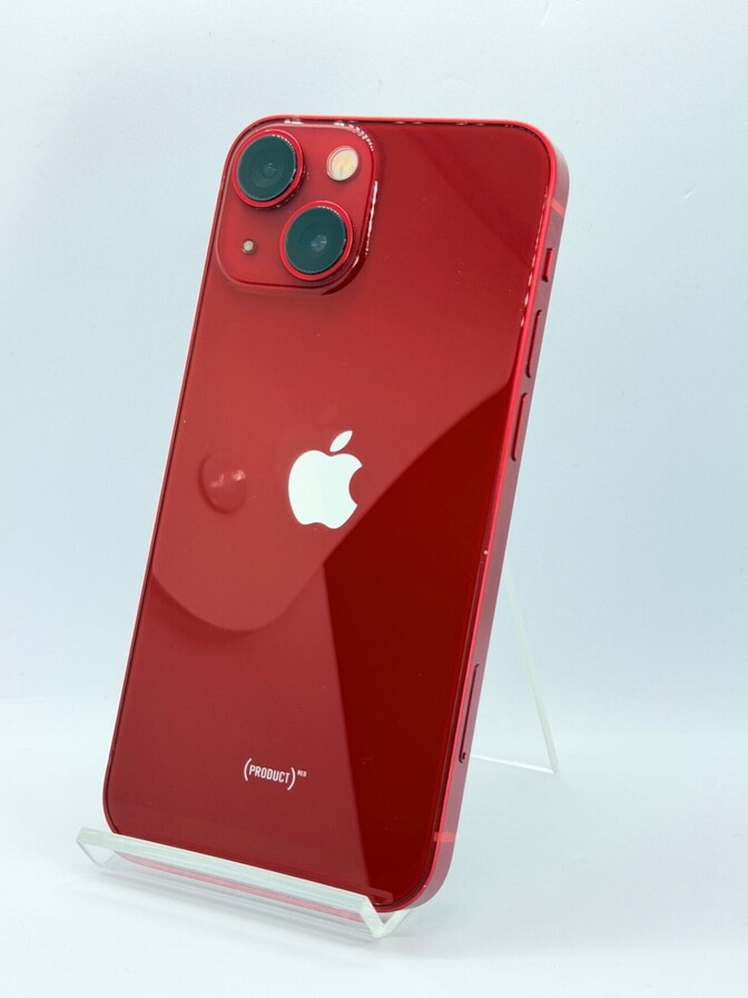【BT100%】iPhone 13 mini 256GB レッド AU SIMロック解除済 #228