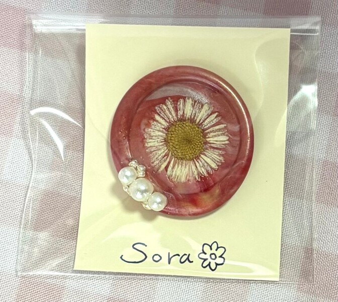 シーリングスタンプシール　ドライフラワー　エレガントな日常