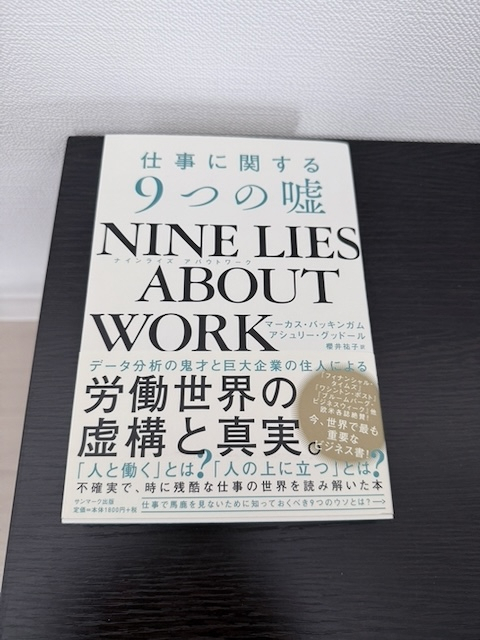 NINE LIES ABOUT WORK 仕事に関する9つの嘘