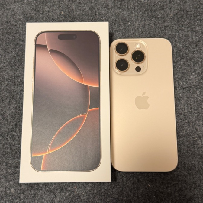 【極美品】iPhone16Pro デザートチタニウム 512GB SIMフリー