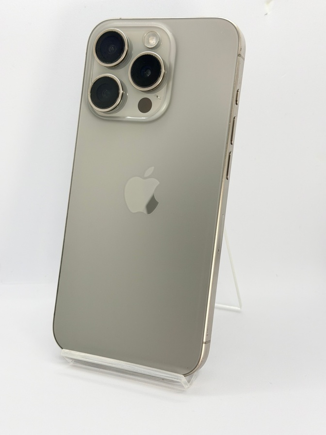 【BT100%】iPhone 15 pro 128GB ナチュラルチタニウム #231