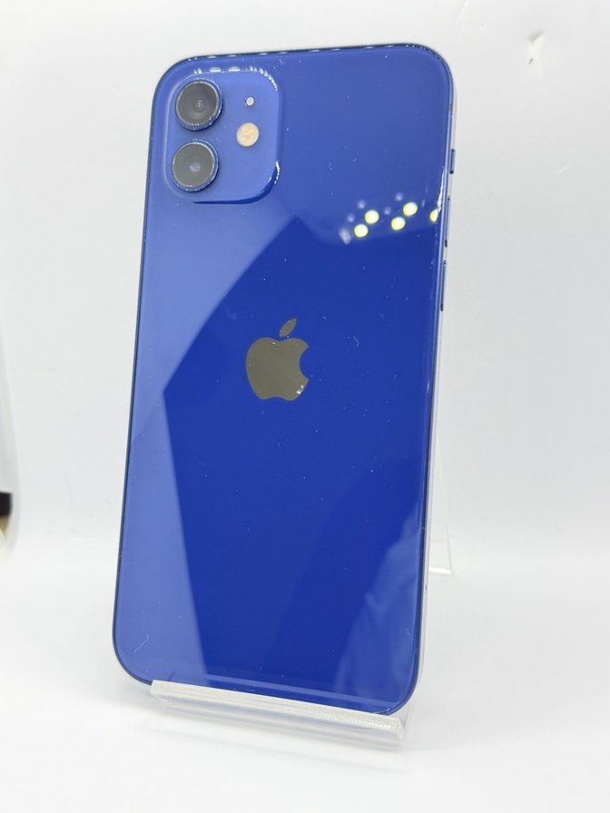 【BT100%】iPhone 12 128GB ブルー DOCOMO SIMロック解除済 #240