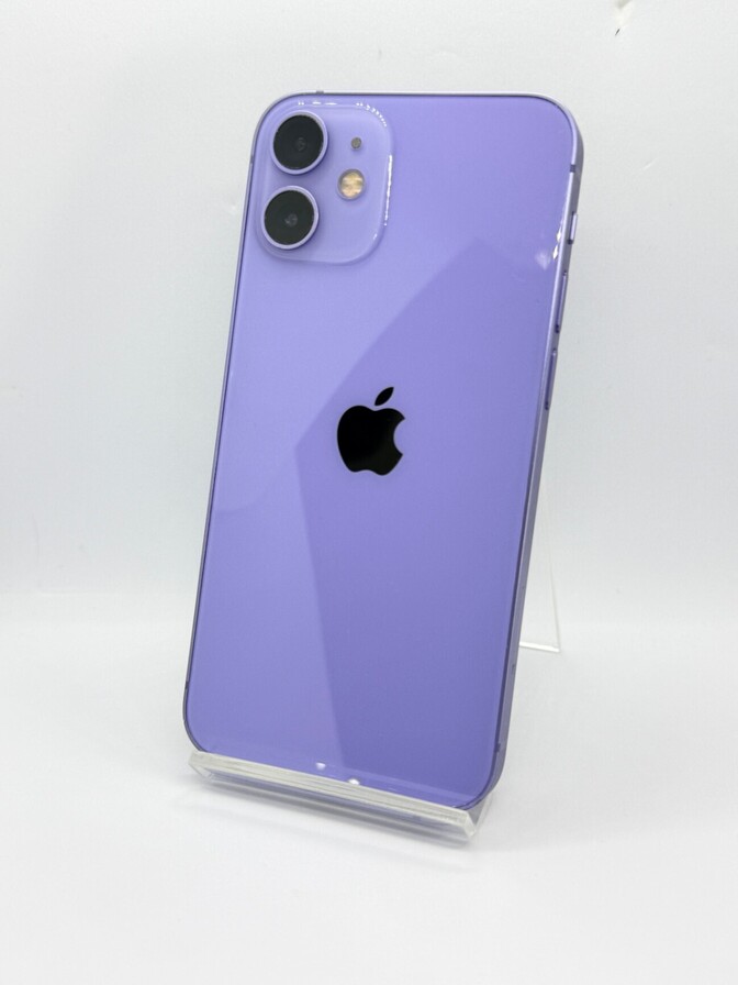 【BT100%】iPhone 12 mini 64GB パープル 楽天 SIMロック解除済 #241