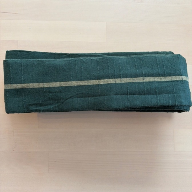 角帯 緑色 ストライプ メンズ 男性