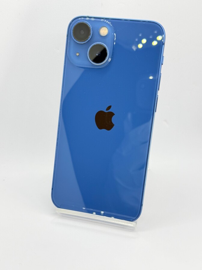 【BT100%】iPhone 13 mini 128GB ブルー AU SIMロック解除済 #252