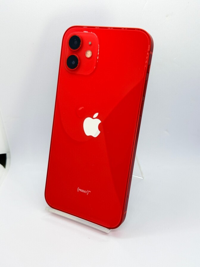 【BT100%】iPhone 12 64GB レッド ソフトバンク SIMロック解除済 #268