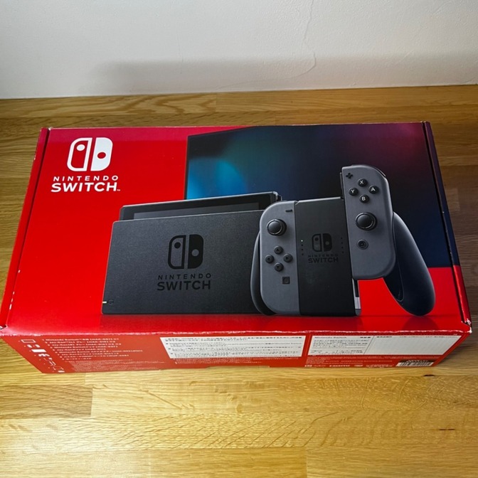 任天堂 Nintendo Switch（後期） 箱付き（内箱なし）
