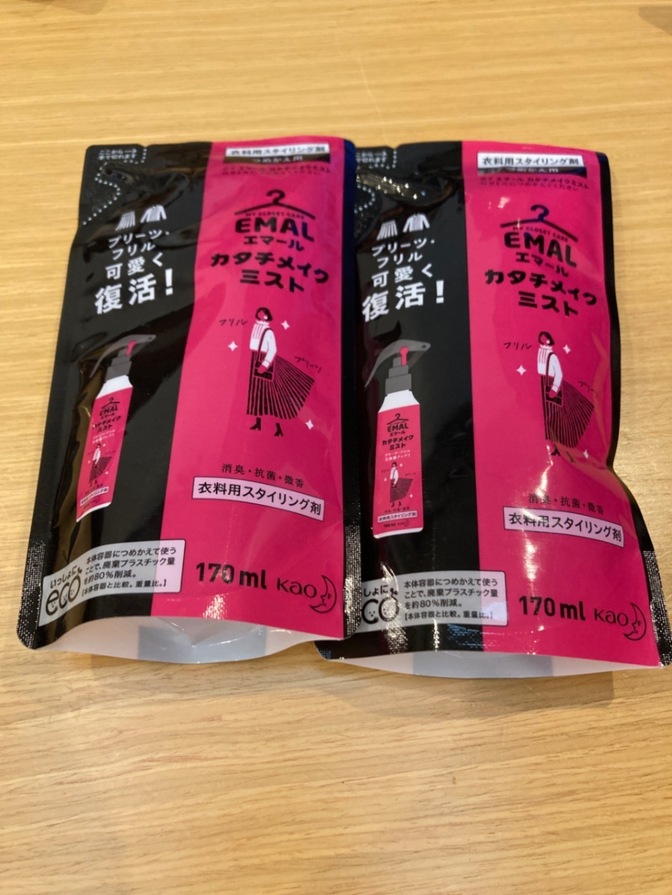 エマールカタチメイクミスト 詰め替え 170ml　2セット