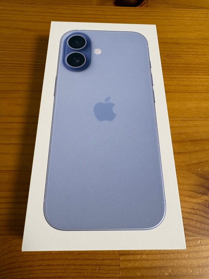 【開封済,未使用】iPhone17 ミストブルー 256GB Apple版SIMフリー
