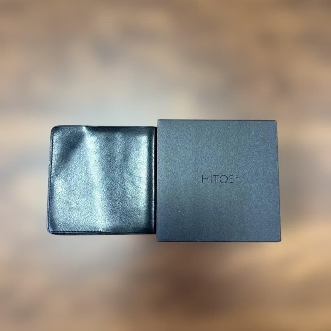 HITOE fold 左利き用 ミニマル財布 箱付
