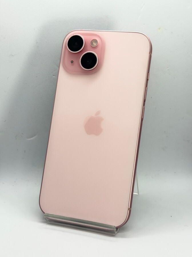 【BT88%】iPhone 15 128GB ピンク DOCOMO SIMフリー #302