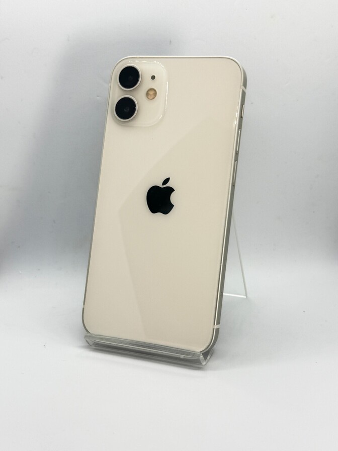 【BT100%】iPhone 12 mini 256GB ホワイト AU SIMフリー #304