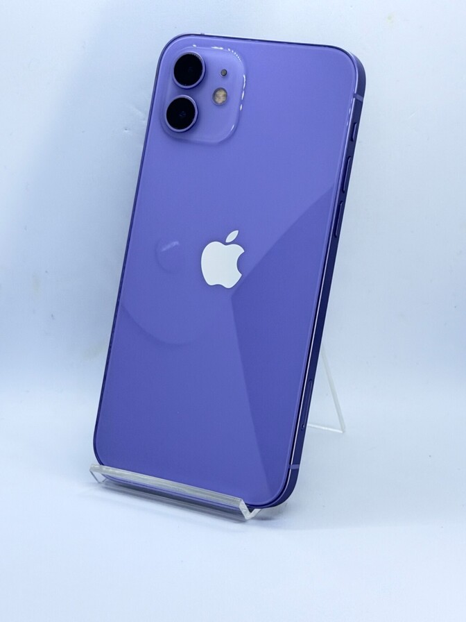 【BT100%】iPhone 12 64GB パープル ソフトバンク SIMフリー #305