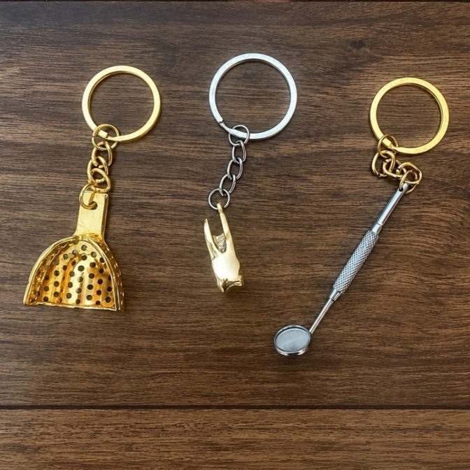 【歯科モチーフ】キーホルダー 3点セット🦷✨