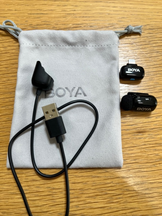 BOYA Mini（TX＋RXD）ワイヤレスマイクセット