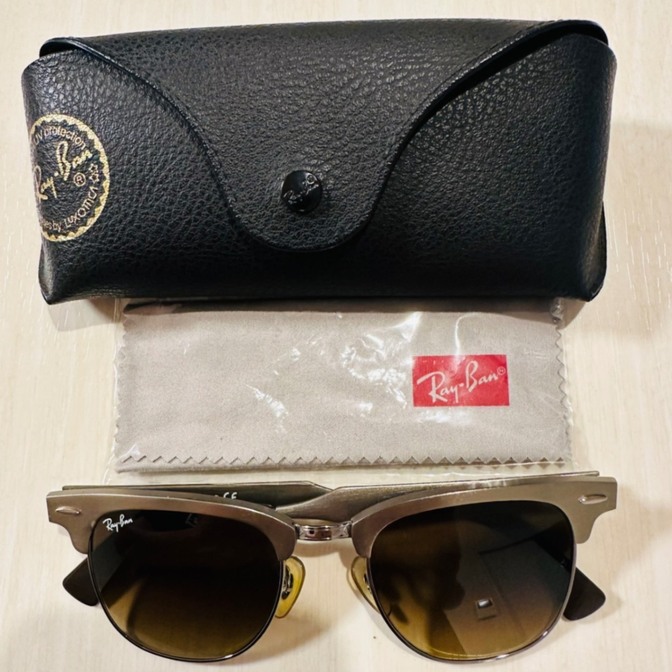 【希少品】Ray-Ban クラブマスターアルミニウム/サングラス/RB3507