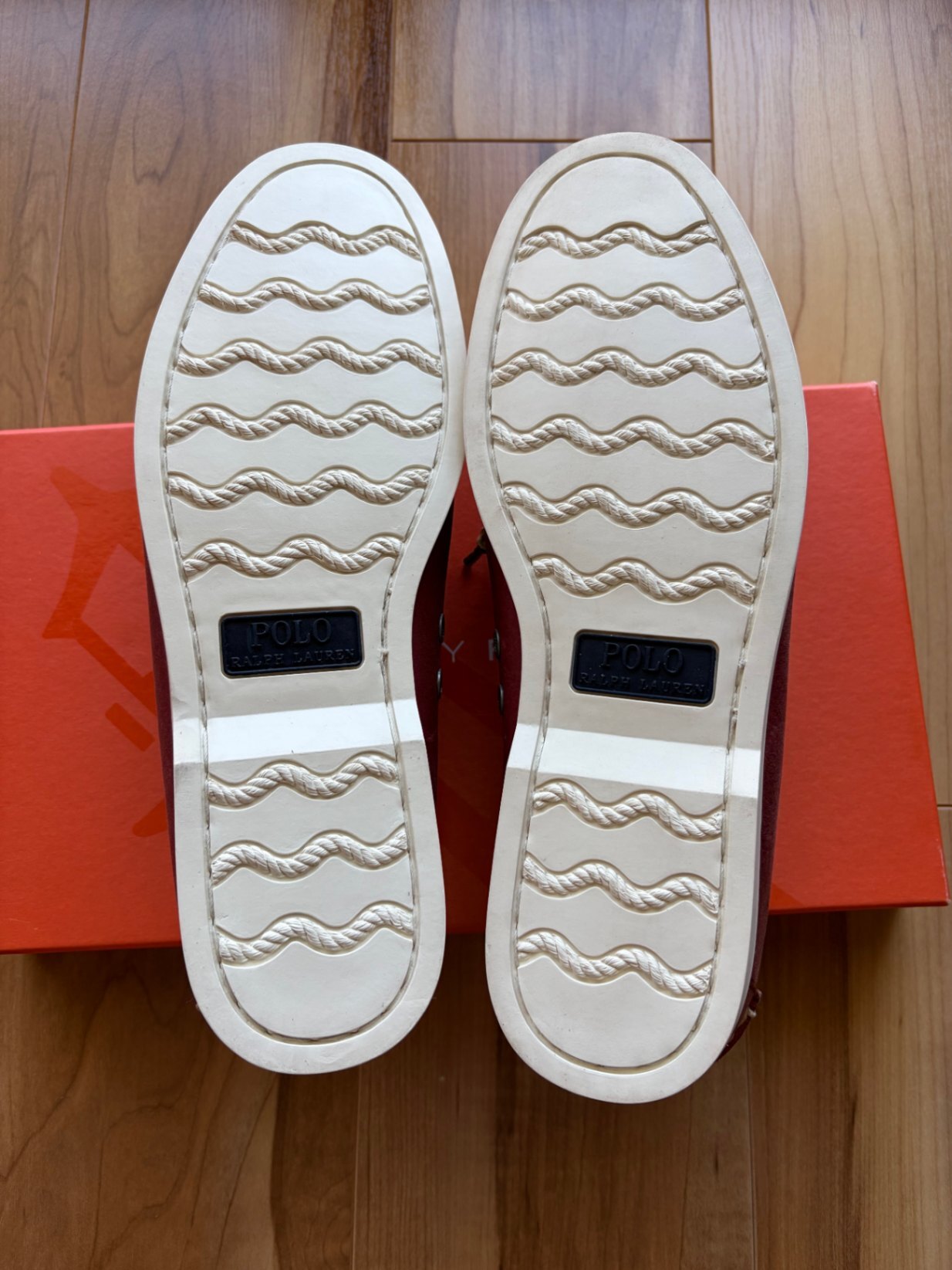 ポロラルフローレン MERTON デッキシューズ バーガンディ US9.5 ポロラルフローレン MERTON デッキシューズ バーガンディ US9.5｜リベ
