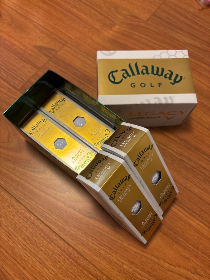 Callaway LEGACY ゴルフボール ＋ロストボール5個