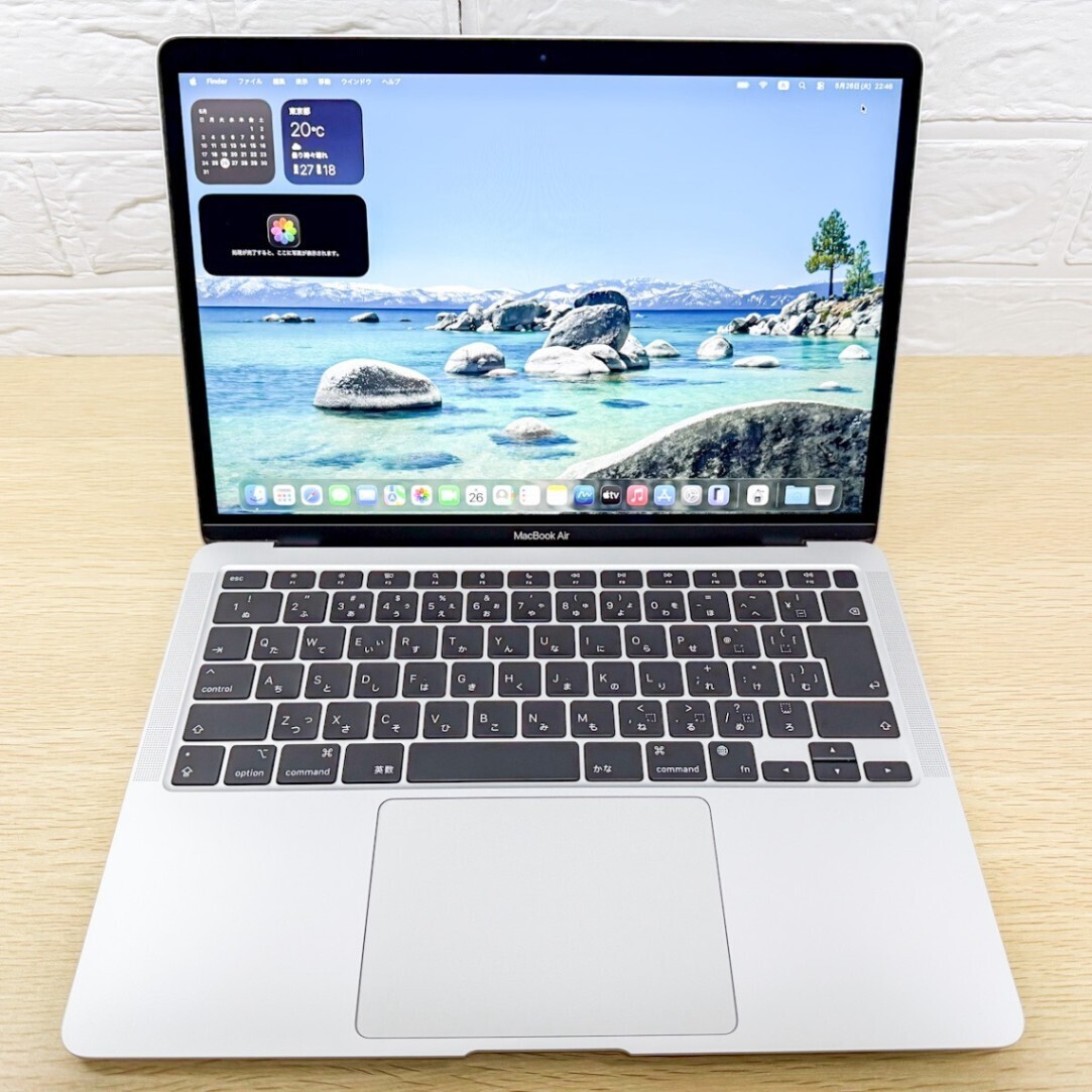 美品】Macbook Air M1 SSD512GB メモリ8G バッテリー100% 充放電17回