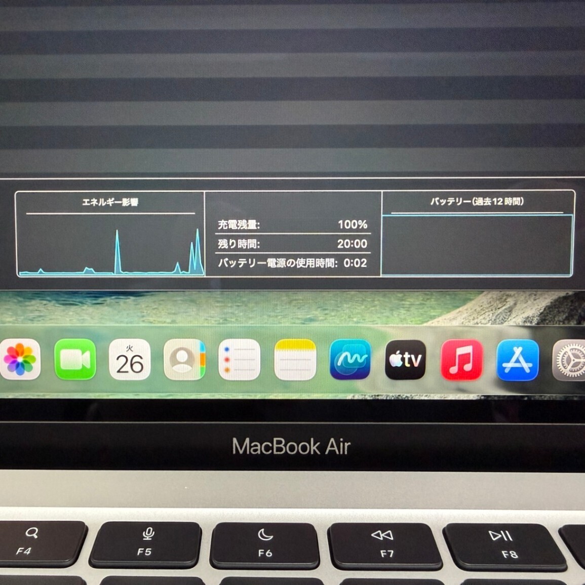 美品】Macbook Air M1 SSD512GB メモリ8G バッテリー100% 充放電17回