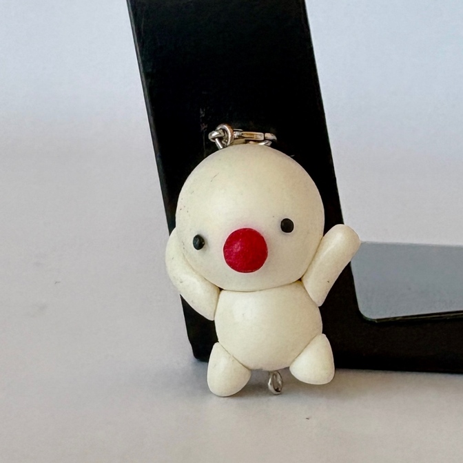 【ハンドメイド】追加パーツ/でかはなくんつながるキーホルダー