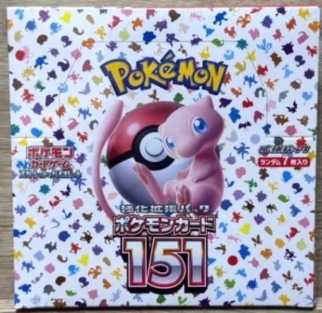 スカーレット&バイオレット 強化拡張パック ポケモンカード151 BOX