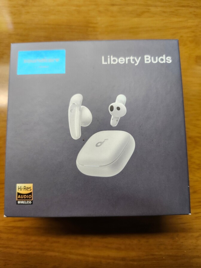 Anker Soundcore Liberty Buds ワイヤレスイヤホン パールホワイト