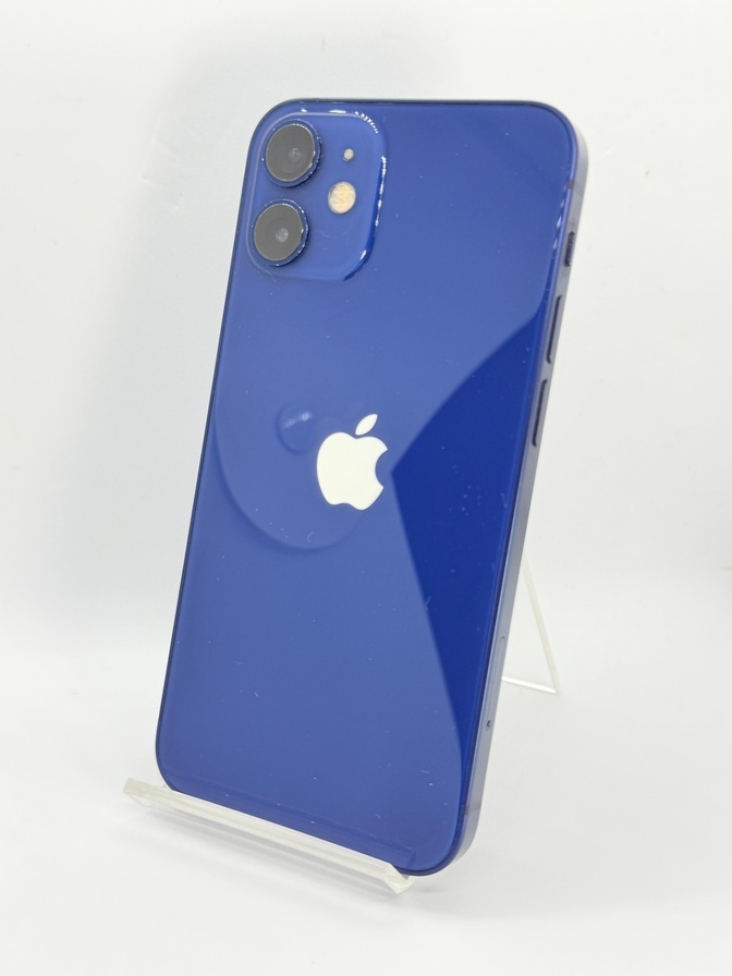 【BT100%】iPhone 12 mini 128GB ブルー ソフトバンク版 SIMフリー312