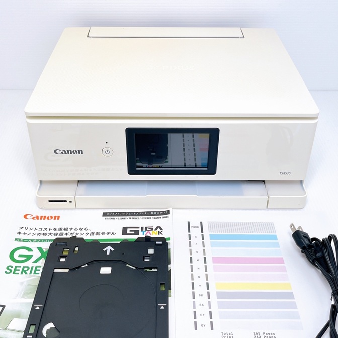 ■印刷枚数極少■Canon TS8530 インクジェットプリンター キャノン